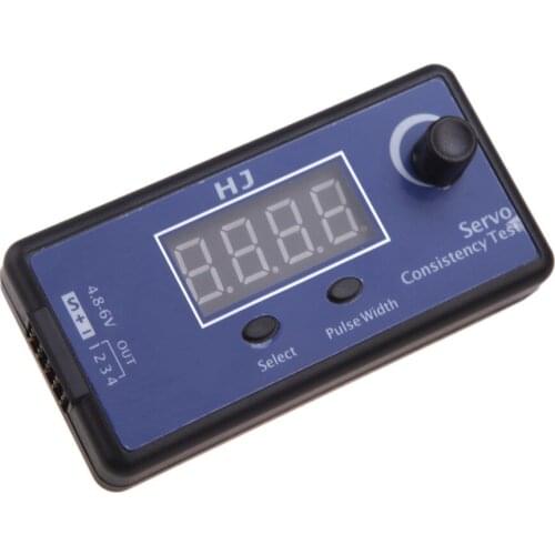 HJ Multi-function Digital Simulation ServoTester for RC Drone Car Helicopter Airplane Parts