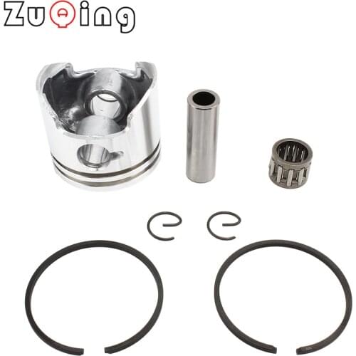 Motorcycle 44-6 Piston Kit 12mm Pin 44mm Piston Kit Ring For 49cc 2 Stroke Engine Of Mini Quad ATV Pocket Pit Dirt Bike HH-125