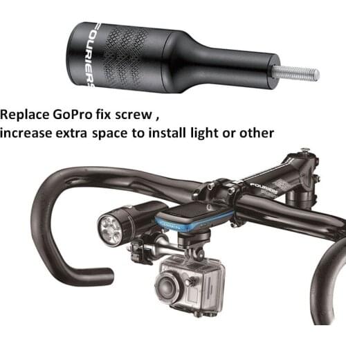 FOURIERS HA-GP03 Bicycle Computer Camera Mount Convert Extend Arm for Garmin computer mount Gopro camera
