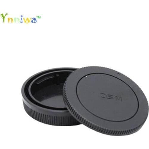 50 Pairs camera Body cap + Rear Lens Cap for Canon-EOSM M1/2/3/10 EF-M mount 18-55mm