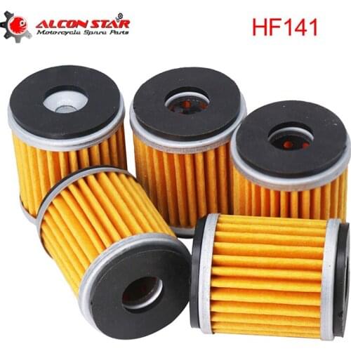 Alconstar- Motorcycle Oil Filter HF141 For Yamaha YZF R125 125 WR 125R 125X YZ 250 250F 450F WR250F WR450F WR250R MBK125 YFZ450