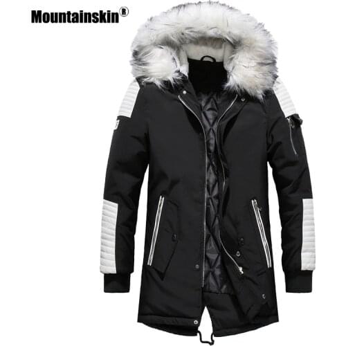 Мужские длинные парки Mountainskin China At AliExpress