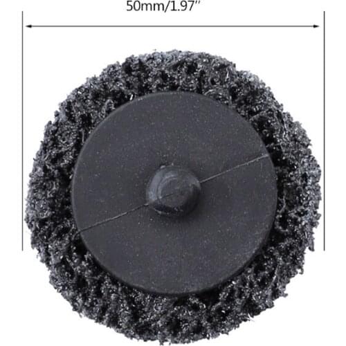 B2RB 2 inch Roloc Quick Change Discs with 1/4 inch holder, Surface Conditioning Discs for Die Grinder Surface Strip Grind