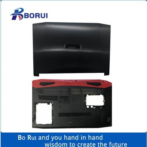 Original NEW Laptop LCD Back Cover Bottom cover Red bottom cover FOR ACER Nitro 5 AN515-51 60.Q2SN2.002 AP211000700 AP290000730