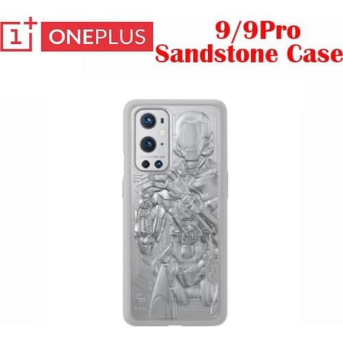 Original New Official OnePlus Bamper Case For OnePlus 9 9Pro Unique Droid Sandstone Silicon Protective Case