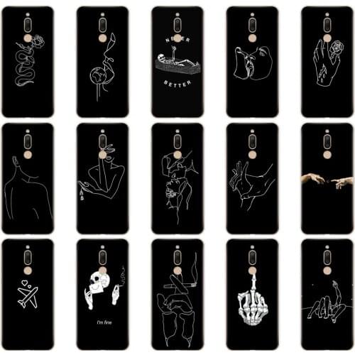 For Meizu M6T Case 5.7 Inch Silicon Soft TPU Back Cover For Fundas Meizu M6T bumper M6 T M 6T M811H copas fundas cute black