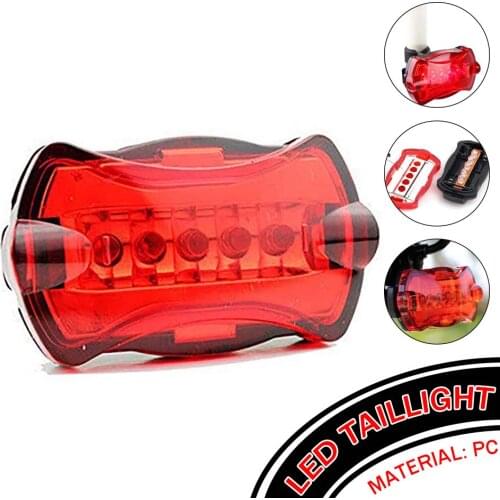 LED Waterproof Tail Light Bicycle Taillight for Bicycle Reflector Rear Lights Bike Lamp Lantern Accessories