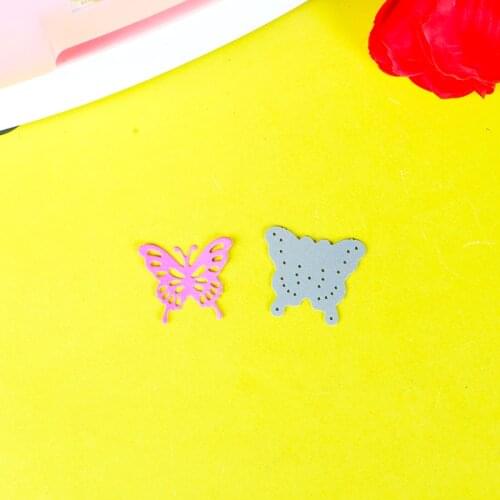 1pc Small Butterflies stencil metal Cutting dies for DIY papercraft project Scrapbook Paper Album greeting card paper works deco