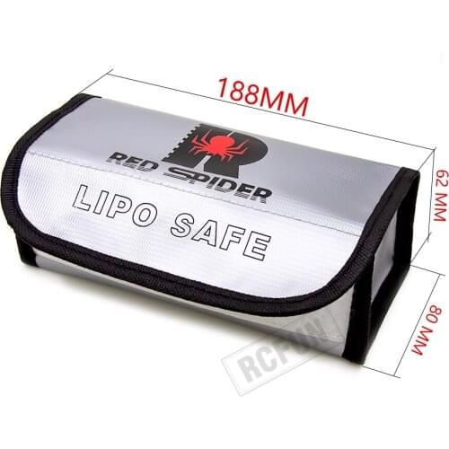 High Quality Fireproof Explosionproof RC LiPo Battery Safety Bag Safe Guard Charge Sack Fire Resistant Lipo Battery Bag