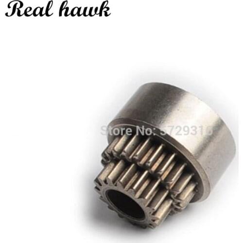 1pcs RC Cars 02023 Clutch Bell Double Gears for 1/10 HSP 94122/94166 Nitro Powered On-road RC Drift Car RC Car Parts