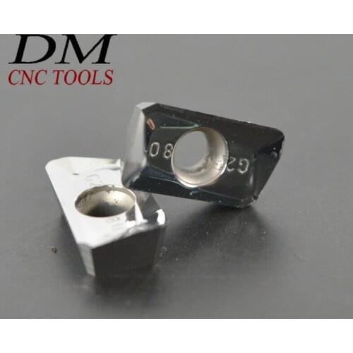 10pcs APKT1135PDFR-MA H01 APMT1135Carbide milling inserts Cutter blade Non-ferrous metals Machinable with aluminium blades