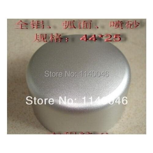 2PCS 44 * 25 Volume knob potentiometer knob switch aluminum hat