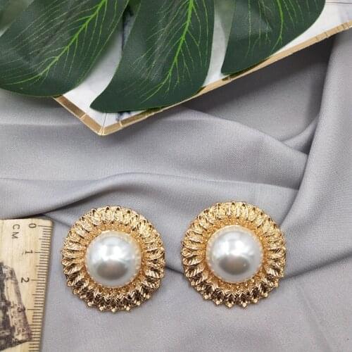 2019 Special Offer New Tin Alloy Trendy Women Earings Aros Japan Jewelry Street Photography Popular Net Earless Earrings A18