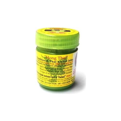 4 Pieces Thai Herbal Inhalant Inhaler, Hong Thai Traditional , Nose flow carsick refreshing Refreshing Essences