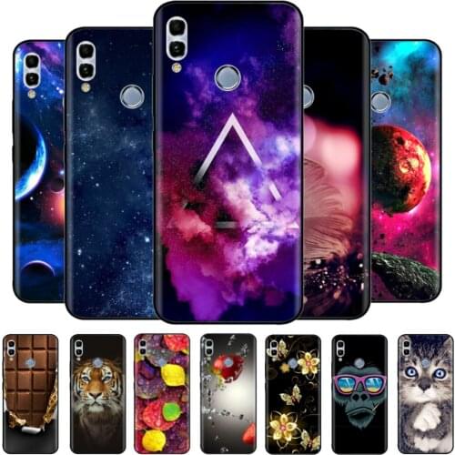 For Huawei P Smart 2019 Case Bag Case Honor 10 Lite Soft TPU Silicone Cover Case For Huawei P Smart 2019 Honor 10Lite Back Cover