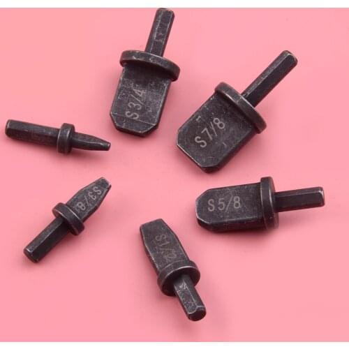 6Pcs Black Air Conditioner Copper Pipe Swaging Repair Maintenance Tool Tube Expanders