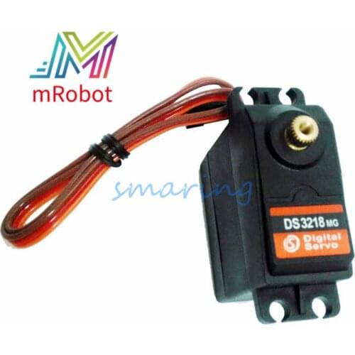 High Torque DS3218 Metal gear Digital Servo 20kg for Airplane or Robot DIY Remote Car toy Robotic Arm
