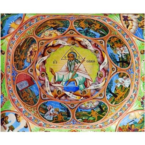 Custom photo 3d ceiling murals wallpaper The myth of Gods Garden of Eden home decor in the living room wallpaper for walls 3 d