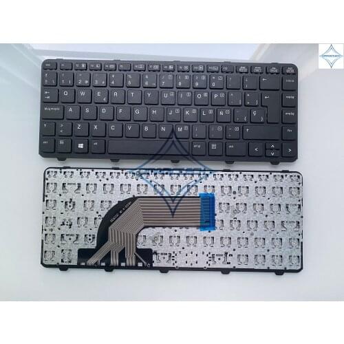 New for HP ProBook 640 440 445 G1 645 430 G2 Teclado Latin SP Spanish US Notebook Laptop Keyboard With Frame 767470-001
