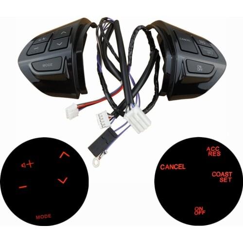 For Mitsubishi ASX Outlander XL Steering Wheel Cruise Control Buttons Remote Control Volume Button Multimedia