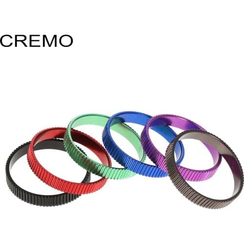 Cremo Stainless Steel Ring Copper Material 4MM Gear Inner Ring Party Venue Street Dance Dance Party Jewelry Ring Accessories