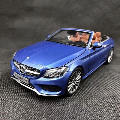 1:18 Scale C-KLASSE Supercar A205 Convertible Car Model Metal Diecast & Toy Vehicle for Collection Gift Collectible Souvenir