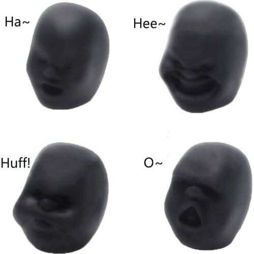 Psychological Equipment Squeeze Human Face Emotion Vent Ball Stress Relieve Adult Decompression Toy