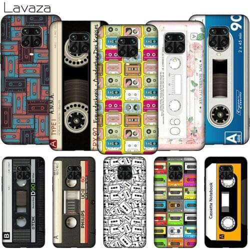 Lavaza K112 Retro Classic Cassette TPU Soft Case for Redmi Note 5 6 6A 7 7A 8 8T 8A 9 9A 9C 9S K20 K30 Poco X2 Pro Max