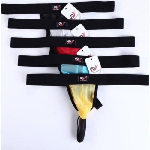 Wholesale New High-end Mens Underwear Male sexy Fashion Breathable soft nMesh T-Pants Men Multicolor G-Strings & Thongs