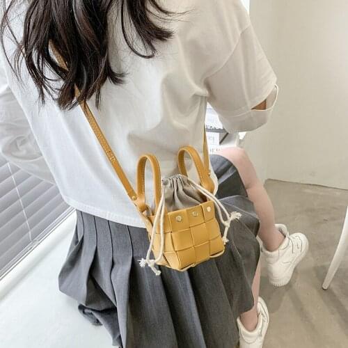Bucket Bag Female Bag 2021 New Fashion Crossbody Shoulder Bag Change Bag Woven Handbag Purses and Handbags Satchels