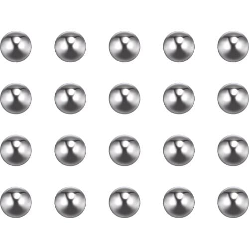 Uxcell 300 Pcs 6mm 201 Stainless Steel Bearing Balls G200 Precision