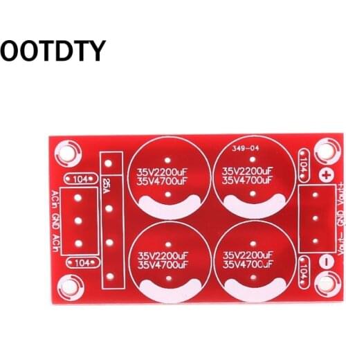 Rectifier Filter Power Supply Board Positive & Negative Voltage Dual Power PCB Bare Board