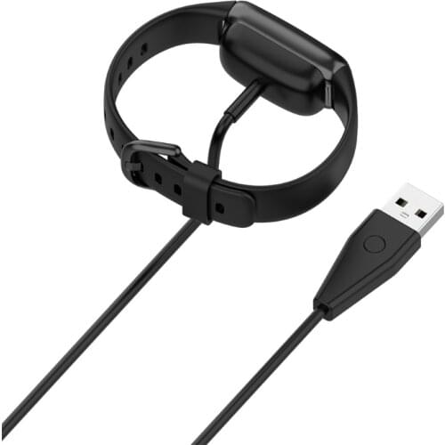 Smart Bracelet Charger SmartBand Charging Cable USB Chargeable Adapter With Reset Button for-Fitbit Luxe SmartBand