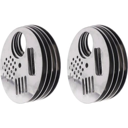 10pcs Stainless Steel Rotating Anti-escape Bee Hive Entrance Beekeepers Tools