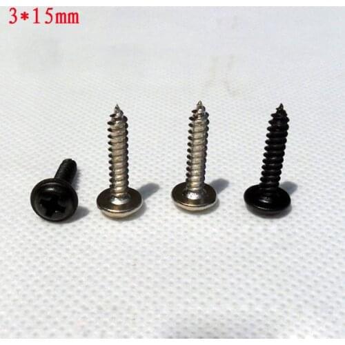 3*15MM speaker grille screw Self-tapping screw audio Divider Fixed mounting