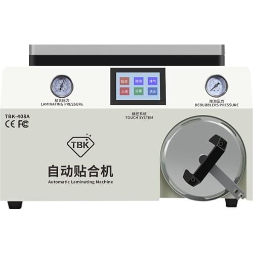 TBK-408A OCA Vacuum Laminating & Bubble-Removing Machine for 15 Inch Smartphone iPhone Pad iPad Cell Phone Repairing Defoaming