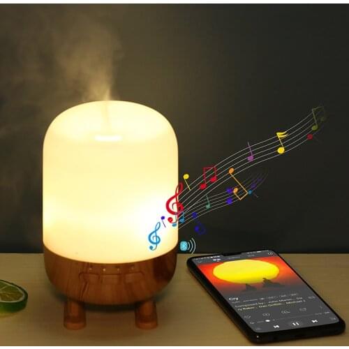 Aroma Diffuser Music Bluetooth essential oil diffuser Warm light humidifier Household Ultrasonic Humidifier