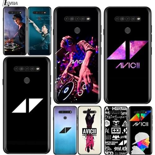 DJ Avicii Tim Bergling R.I.P for LG G8 G8S G8X V30 V35 V40 V50 V60 ThinQ Q60 K40 K50 K51 K61 K71 K92 K62 Soft Black Phone Case