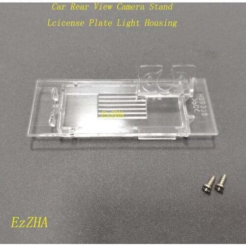 EzZHA Car Rear View Camera Bracket License Plate Lights Housing For Mercedes-Benz Smart/Renault Kadjar Clio Koleos Samsung QM6