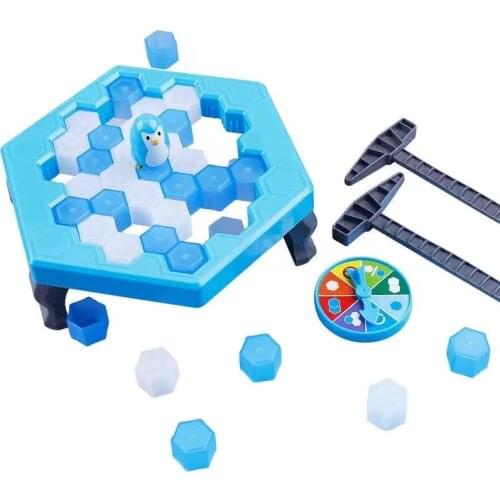 Knock on ice Save the penguin Parent-child interaction Board games Educational toys Logic games Double games Thinking training