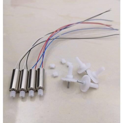 2020 New rc drone E68 spare part motors engines main gears motor gear for E68 RC Quadcopter
