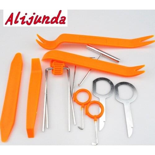 New Car Auto Door Clip Panel Trim Audio Dismantle Installer Tools 12Pcs/Set For Acura RLX CL EL CSX ILX MDX NSX RDX RL SLX TL