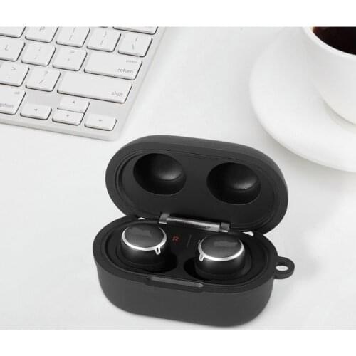 Full Protective Cover Anti-slip Silicone Case Carrying Storage Box for AKG N400NC Wireless Bluetooth Headset Earphone
