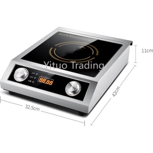NLG356 Commercial Induction Cooker 3500w Flat High Power Kitchen Canteen Stir-fried Soup Commercial Special Induction Cooker EF