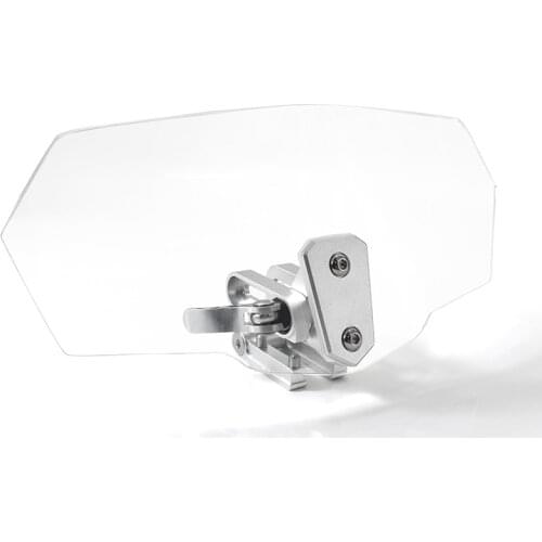 For Honda NC700X 2006-2018 Motorcycle Adjustable Clip On Windshield Extension Spoiler Windscreen Deflector