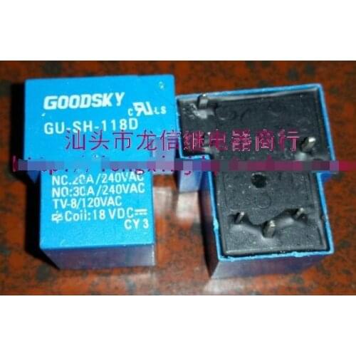 Relays GU-SH-118D T90-1C-18V-6P