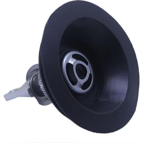 1/2 Pcs Car LED Headlight Rubber Dust Cover Sealing Cover Cap 10*10*3cm Motorcycle LED Lamp Waterproof Dustproof Shield
