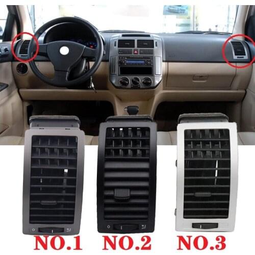 Roavia For VW Polo 2002-2010 Car Interior Dashboard Air Condition Air Outlet Centre Console Air Conditioner Warm Air Vent Panel