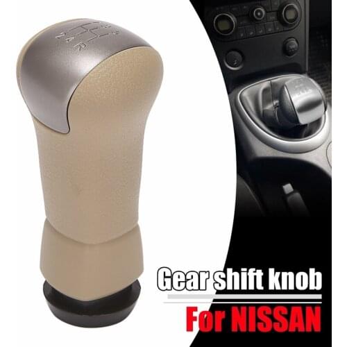 5 Speed Manual Gear Shift Knob Shifter Lever Head for NISSAN QASHQAI NJ10 +2 X-Trail 2008-2013
