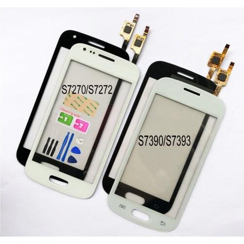 For Samsung Galaxy Ace 3 S7270 S7272 Touch Screen For Samsung Galaxy Trend Lite S7390 S7392 Digitizer Touch Panel Lens Sensor